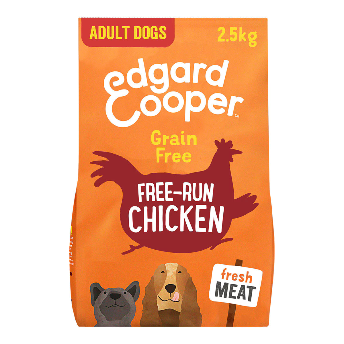 Pienso para perros adultos Edgard & Cooper pollo 2,5 KG