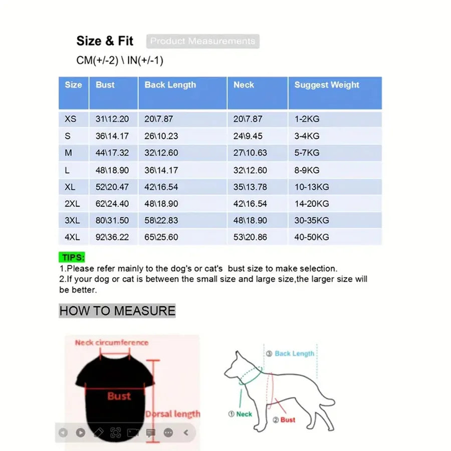 Chubasquero impermeable para Perro