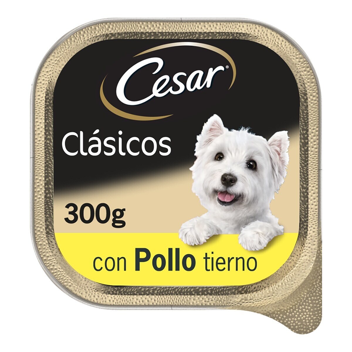 Comida húmeda para perros Cesar Clásicos paté pollo