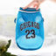 Camiseta de Baloncesto transpirable para Perro