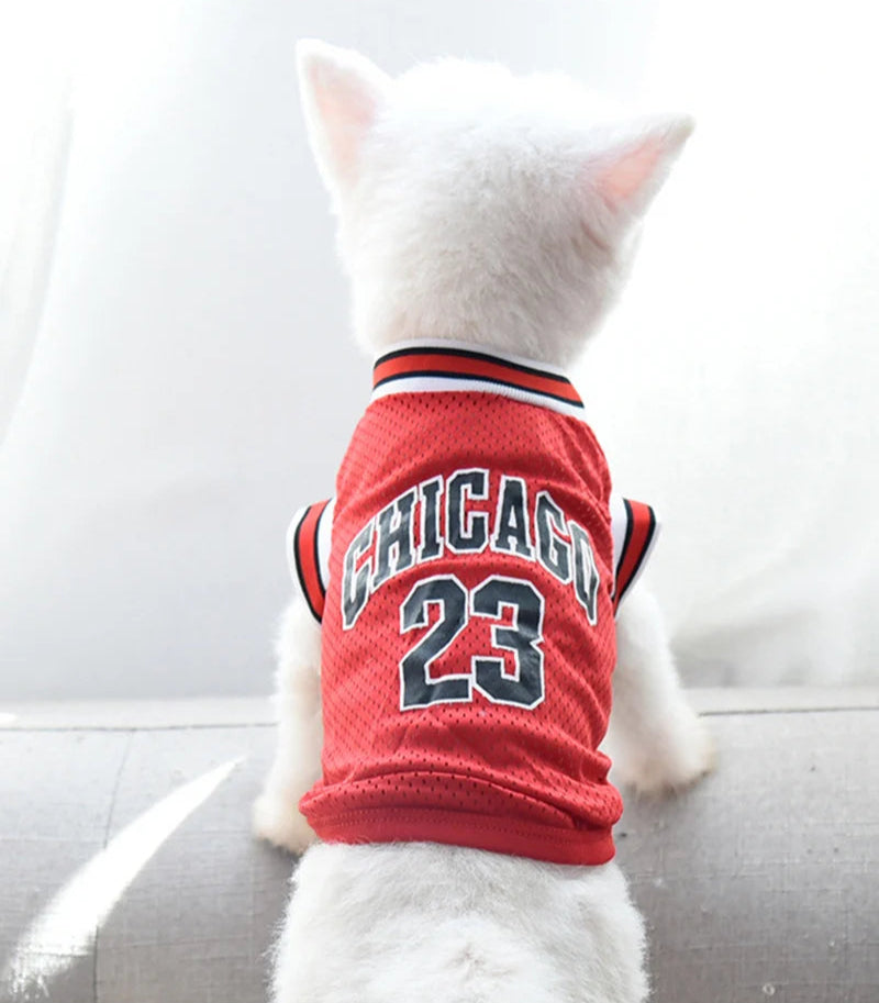 Camiseta de Baloncesto transpirable para Perro