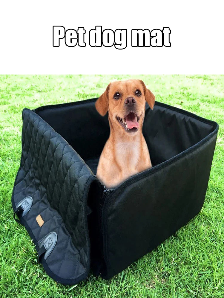 1PC Oxford Cloth Pet Dog Mat, Front Passenger Car Pet Mat, Cat And Dog Seat Mat, Stain-Resistant And Washable Pet Mat