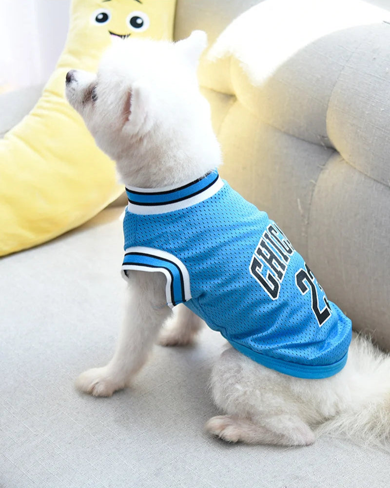 Camiseta de Baloncesto transpirable para Perro