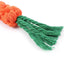 1Pcs Carrot Dog Bite Rope Pet Dog Toys Safe Durable Braided Bite Dog Chew Toys Resistant Puppy Molar Cleaning Teeth Cotton Rope