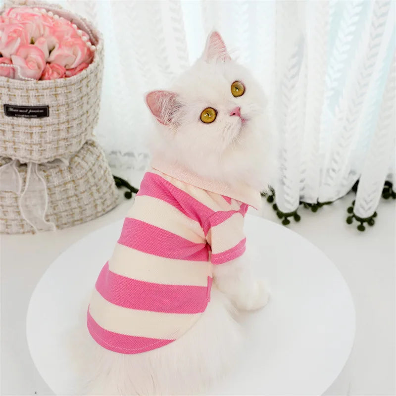 Pet Dog Shirt Summer Dog Clothes Casual Clothing for Small Large Dogs Cats T-shirt Chihuahua Pug Costumes Yorkshire Shirts