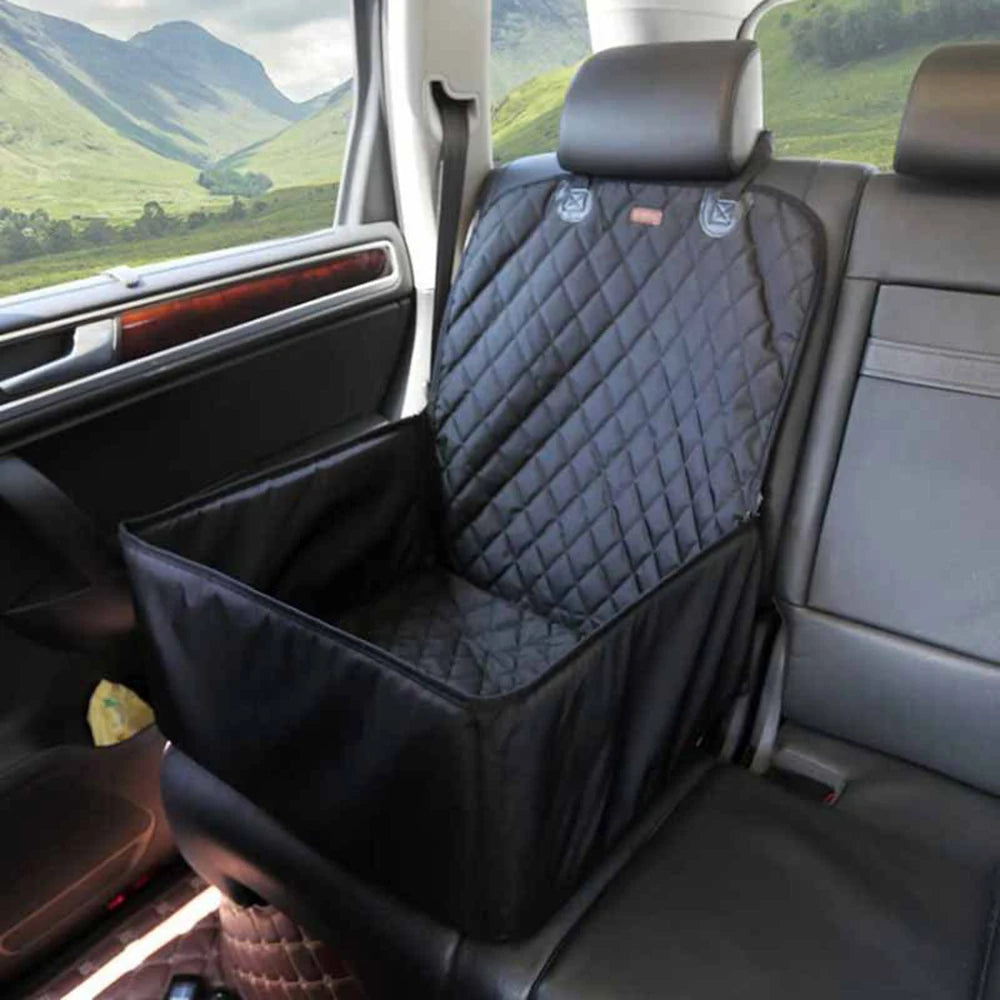 1PC Oxford Cloth Pet Dog Mat, Front Passenger Car Pet Mat, Cat And Dog Seat Mat, Stain-Resistant And Washable Pet Mat